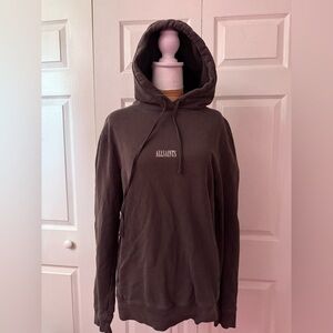 ALLSAINTS - Brown "Ryder Oth Hoody" Hooded Sweatshirt Hoodie - Men's‎ Small